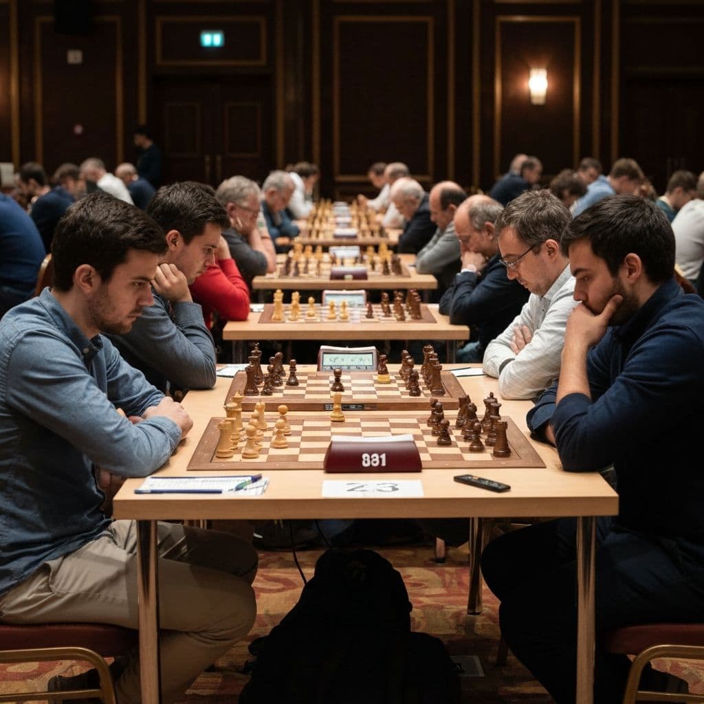 Турнир в школе шахмат Каисса